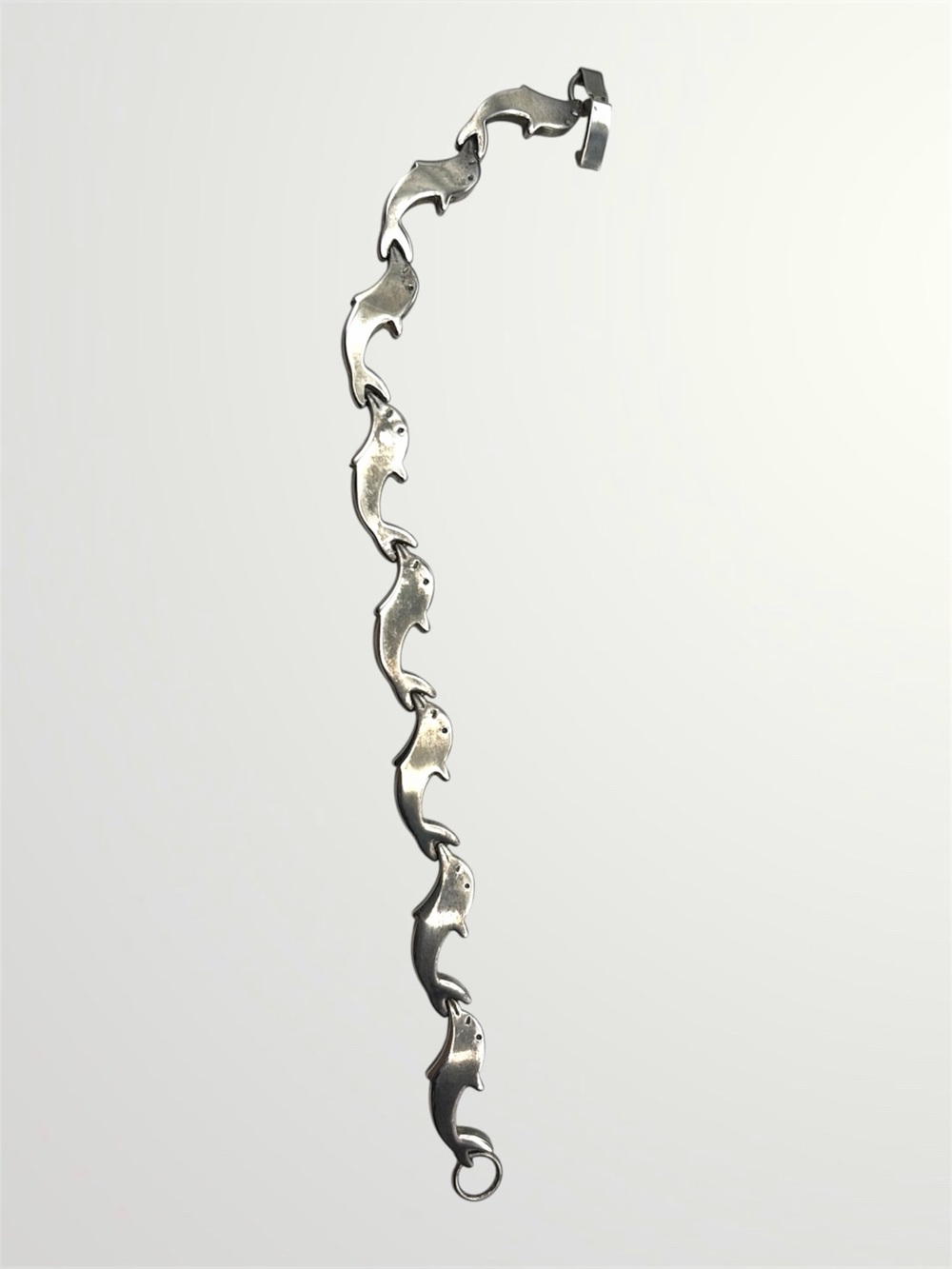 Mexican Silver Dolphin Bracelet